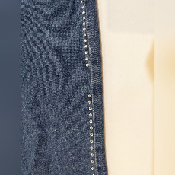 Dolls Kill x Bratz Doll Bejeweled Women's Jeans Medium Y2K Heart Pockets Denim - Picture 3 of 8